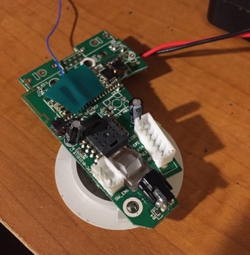 Bluetooth mouse board and lens assembly
 